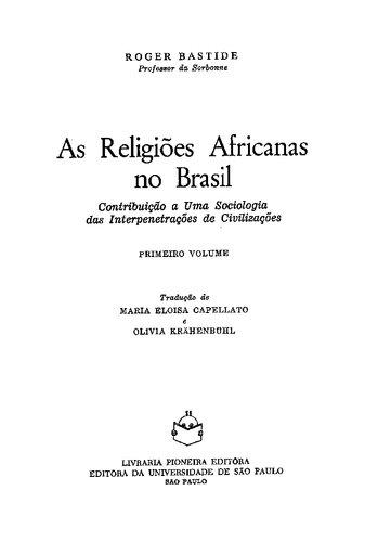 Religiões africanas no Brasil