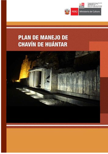 Plan de manejo de Chavín de Huántar