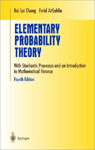 Elementary Probability Theory : With Stochastic Processes and an Introduction to Mathematical Finance