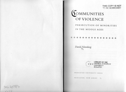 Communities of Violence