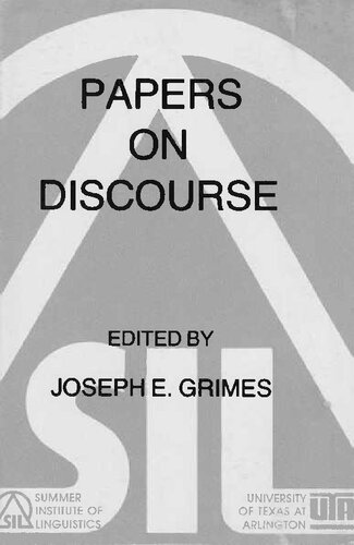 Papers on discourse