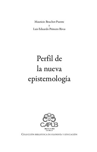 Perfil de la nueva epistemología