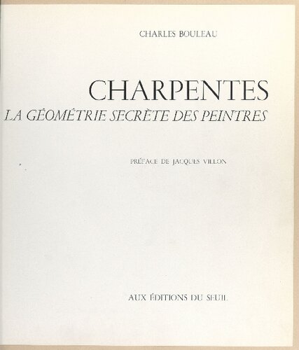 Charpentes, la géométrie secrète des peintres