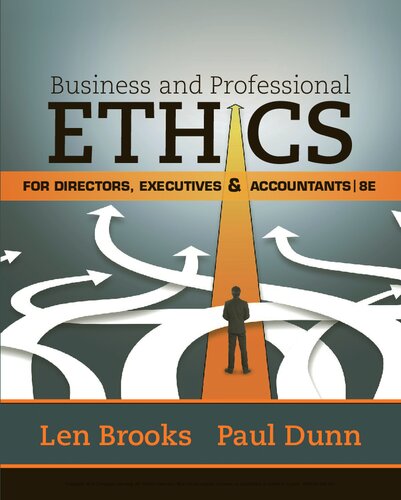 Business and professional ethics for directors, executives, and accountants