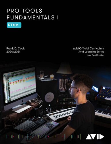 Pro Tools Fundamentals I 2020-2021