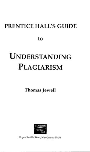 Prentice Hall's Guide to Understanding Plagiarism