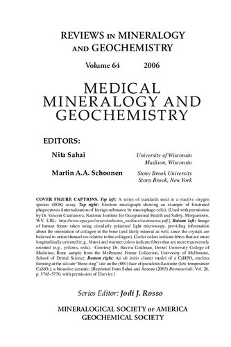 Medical Mineralogy and Geochemistry