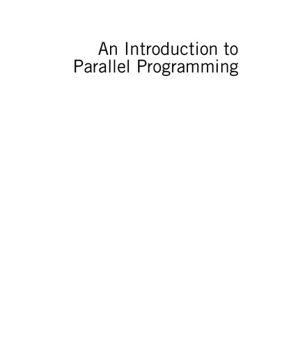 An Introduction to Parallel Programming