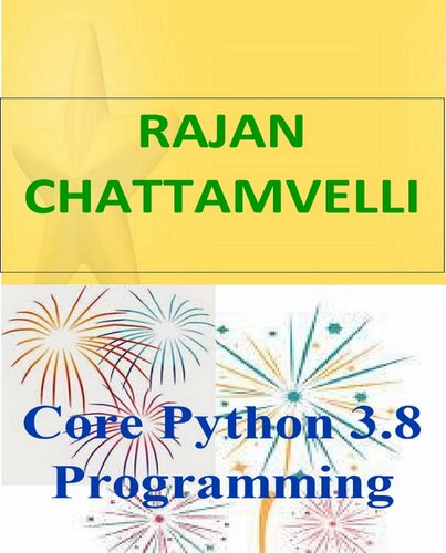 Core Python 3.8 Programming