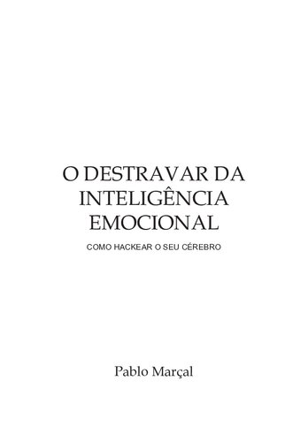 O Destravar da Inteligência Emocional