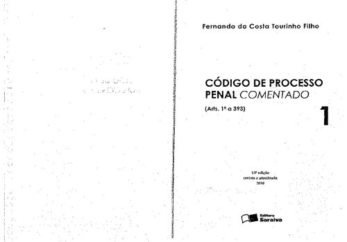 Código de processo penal comentado