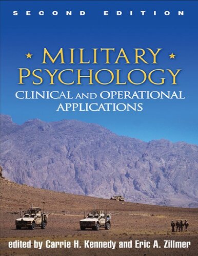 Military Psychology: Clinical and Operational Applications