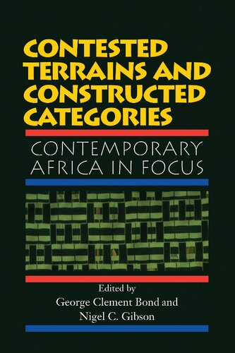 Contested Terrains and Constructed Categories: Contemporary Africa in Focus