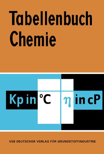 Tabellenbuch Chemie