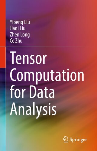 Tensor Computation for Data Analysis