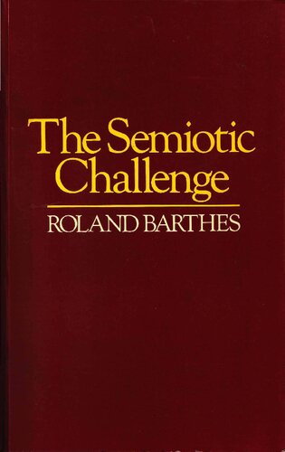 The Semiotic Challenge