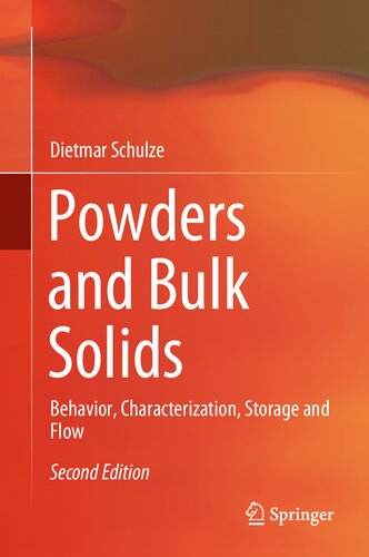 Powders and bulk solids : behavior, characterization, storage and flow