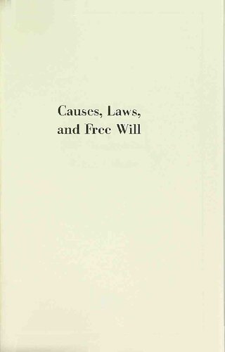 Causes, Laws, and Free Will