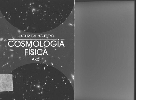 Cosmología Física (Astronomía) (Spanish Edition)