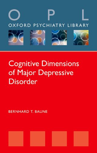 Cognitive Dimensions of Major Depressive Disorder