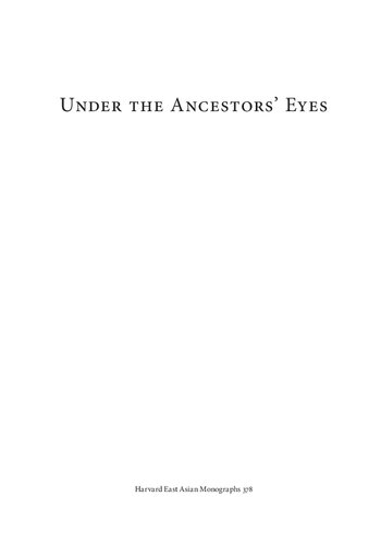 Under the Ancestors' Eyes: Kinship, Status, and Locality in Premodern Korea