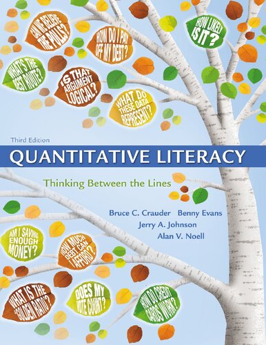 Quantitative Literacy: Thinking Between the Lines