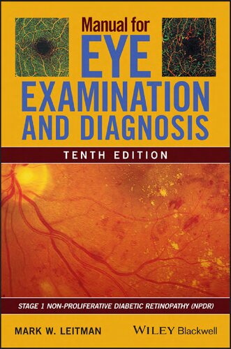 Manual for Eye Examination and Diagnosis