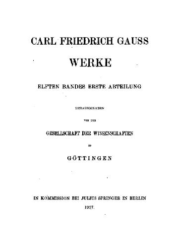 Werke. Nachtraege zur Physik, Chronologie und Astronomie