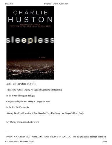 Sleepless: A Novel