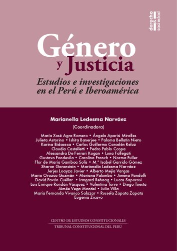 Género y justicia: estudios e investigaciones en el Perú e Iberoamérica