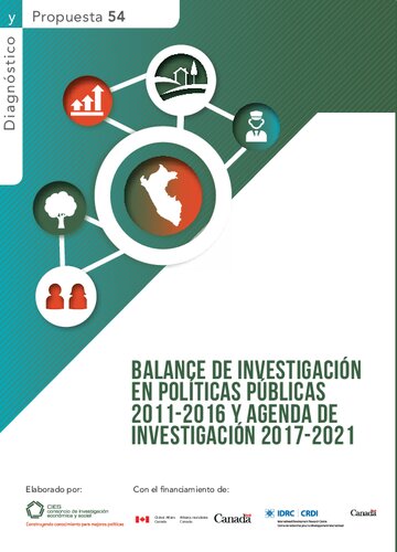 Balance de investigación en políticas públicas 2011-2016 y agenda de investigación 2017-2021