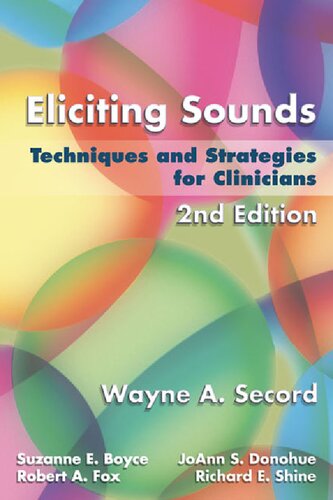 Eliciting Sounds: Techniques and Strategies for Clinicians