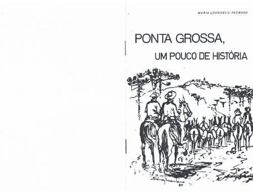 PONTA GROSSA, UM POUCO DE HISTÓRIA