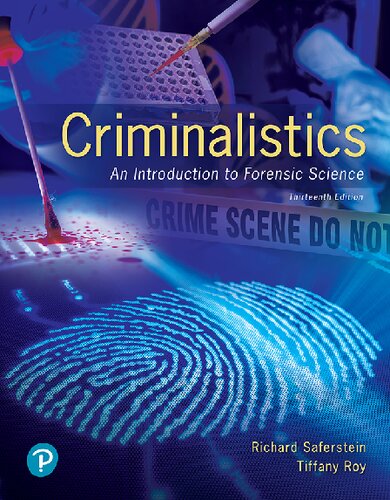 Criminalistics: Introduction to Forensic Science