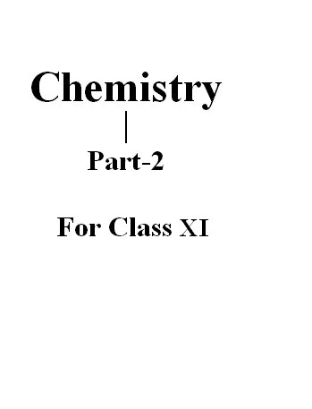 Chemistry 11 Part II