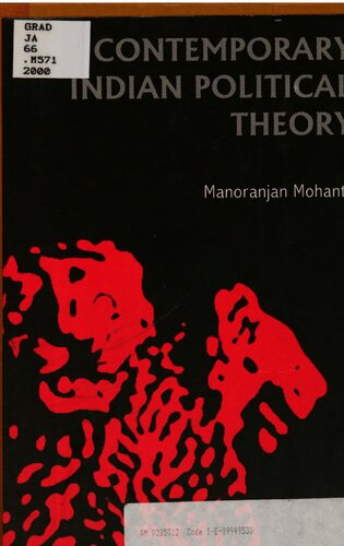 Contemporary Indian Political Theory