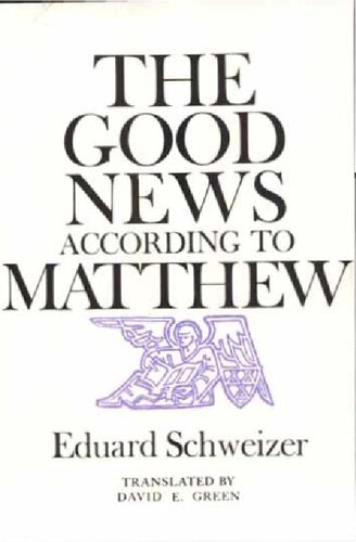 The Good News according to Matthew