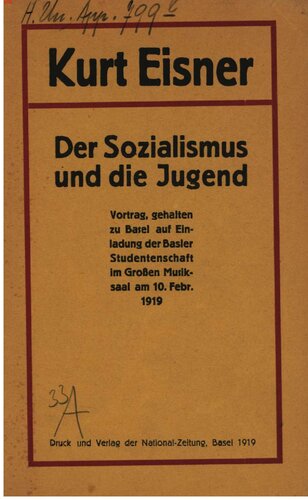 Der Sozialismus und die Jugend