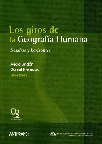 GIROS DE LA GEOGRAFIA HUMANA: desafíos y horizontes