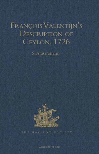 Francois Valentijn's Description of Ceylon