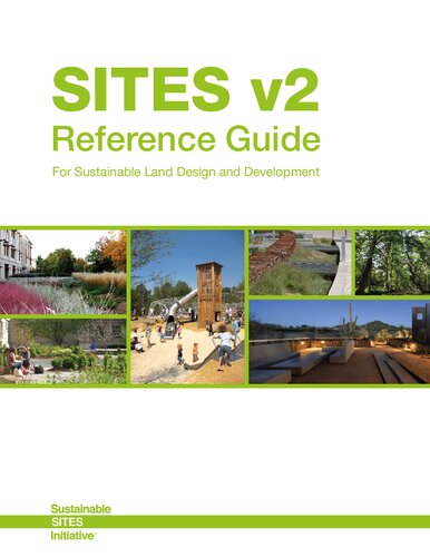 SITES V2 Reference Guide: For Sustainable Land Design and Development