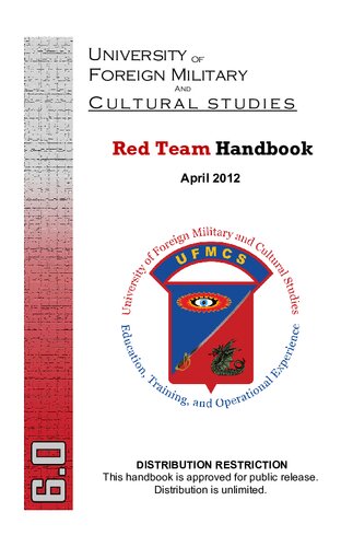 UFMCS - Red Team Handbook