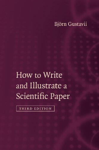 How To Write And Illustrate A Scientific Paper