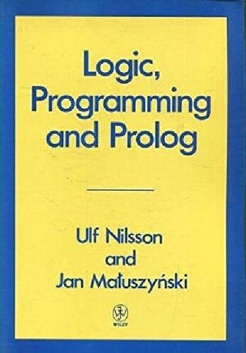 Logic, Programming and Prolog