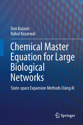 Chemical Master Equation for Large Biological Networks: State-space Expansion Methods Using AI