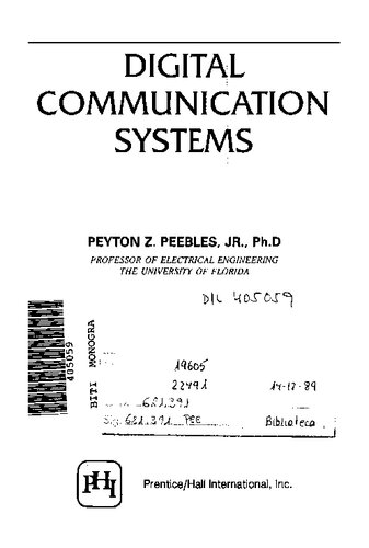 Digital Communication Systems