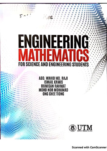 Engineering Mathematics for Science and Engineering Students