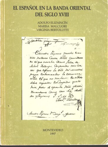 El español en la banda oriental del siglo XVIII