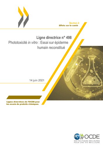 Test No. 431: In vitro skin corrosion: reconstructed human epidermis (RHE) test method.