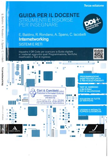 Internetworking. Sistemi e reti Guida per il docente degli Ist. tecnici e professionali